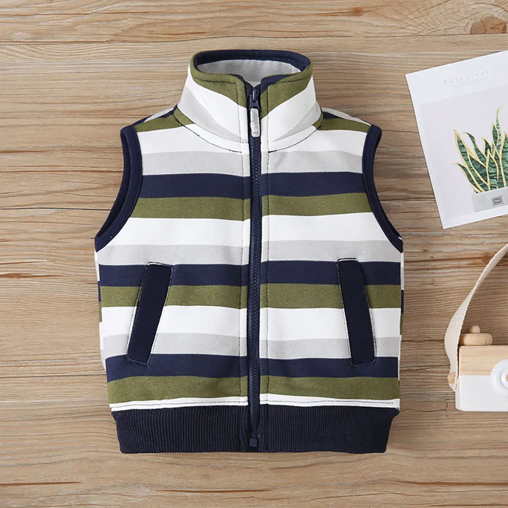 3 шт. жилет на молнии с длинным рукавом и принтом |