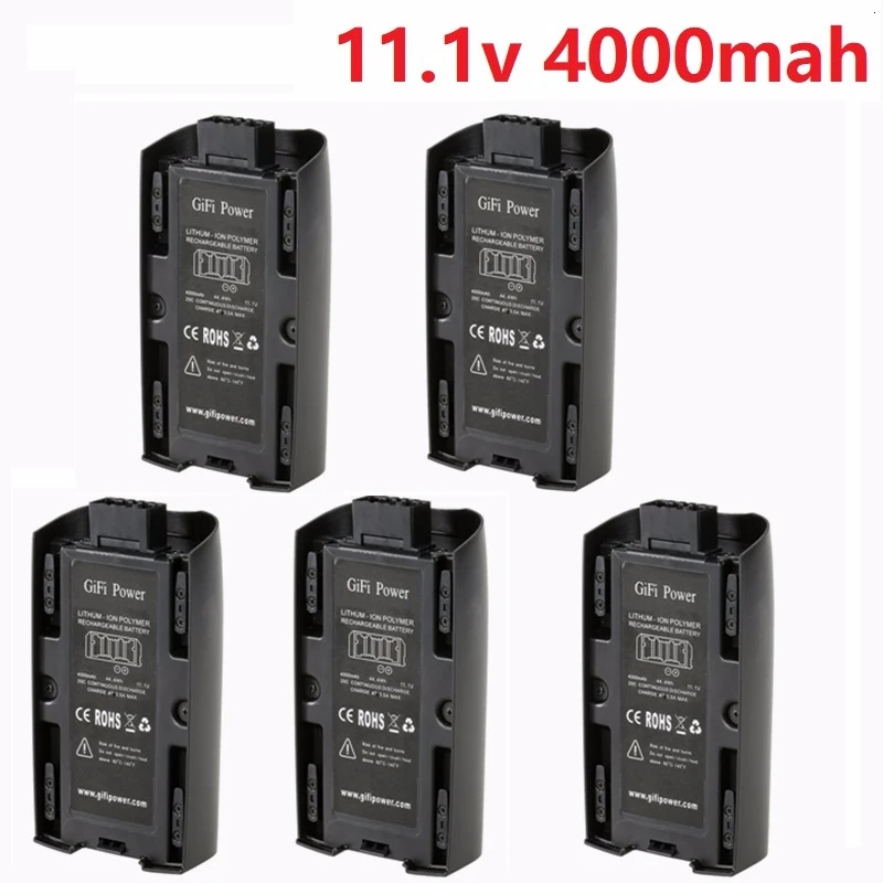 Оригинальный литий полимерный Батарея для квадрокоптера дрона Parrot Bebop 2 11 1 V 4000mAh