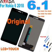for nokia 6 2018 for nokia 6 1 ta 1043 ta 1045 ta 1050 ta 1054 ta 1068 lcd display touch screen glass panel digitizer assembly
