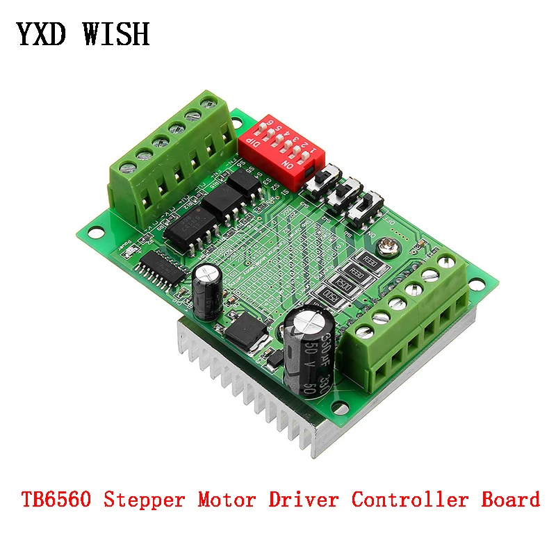 TB6560 шаговый двигатель драйвер управления Лер плата 3.5A 10в 35в CNC Rounter модуль Низкое
