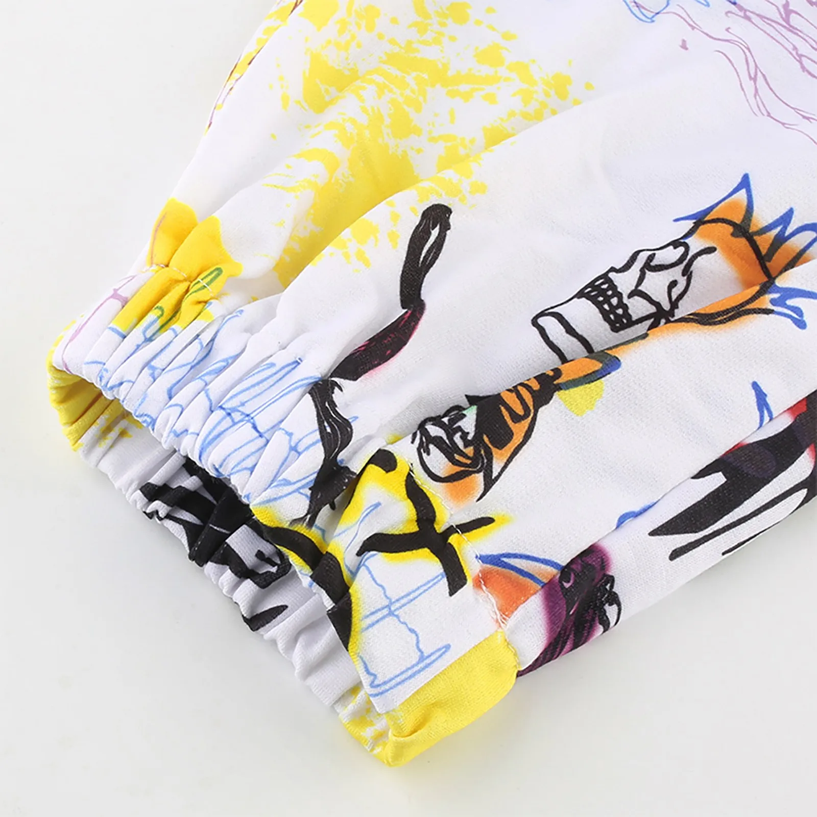 2021 New Woman Pants Fashion Graffiti Printed Sports Running Casual Hip Hop Long Sweatpants Женские Штаны | Женская одежда