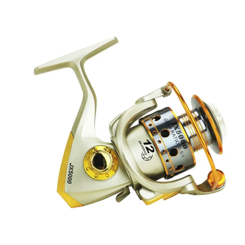 2021 GLS Brand JX Series 12BB Wire Cup Metal Interchangeable Spinning Wheel Fishing Reel baitcasting reel fishing tools enlarge
