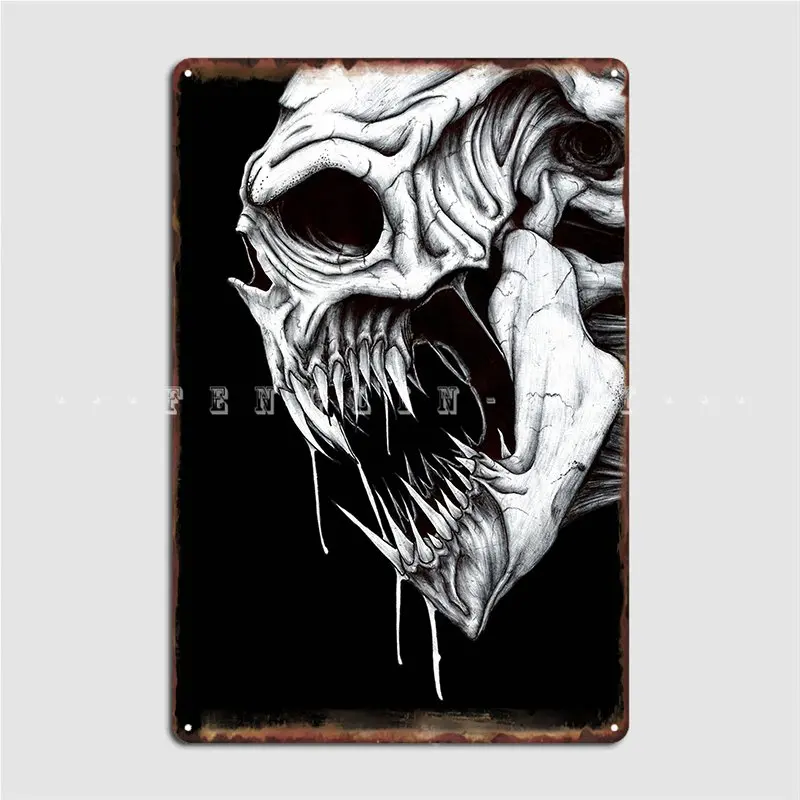 

Grim Reaper Metal Sign Wall Decor Vintage Wall Pub Pub Garage Tin Sign Posters