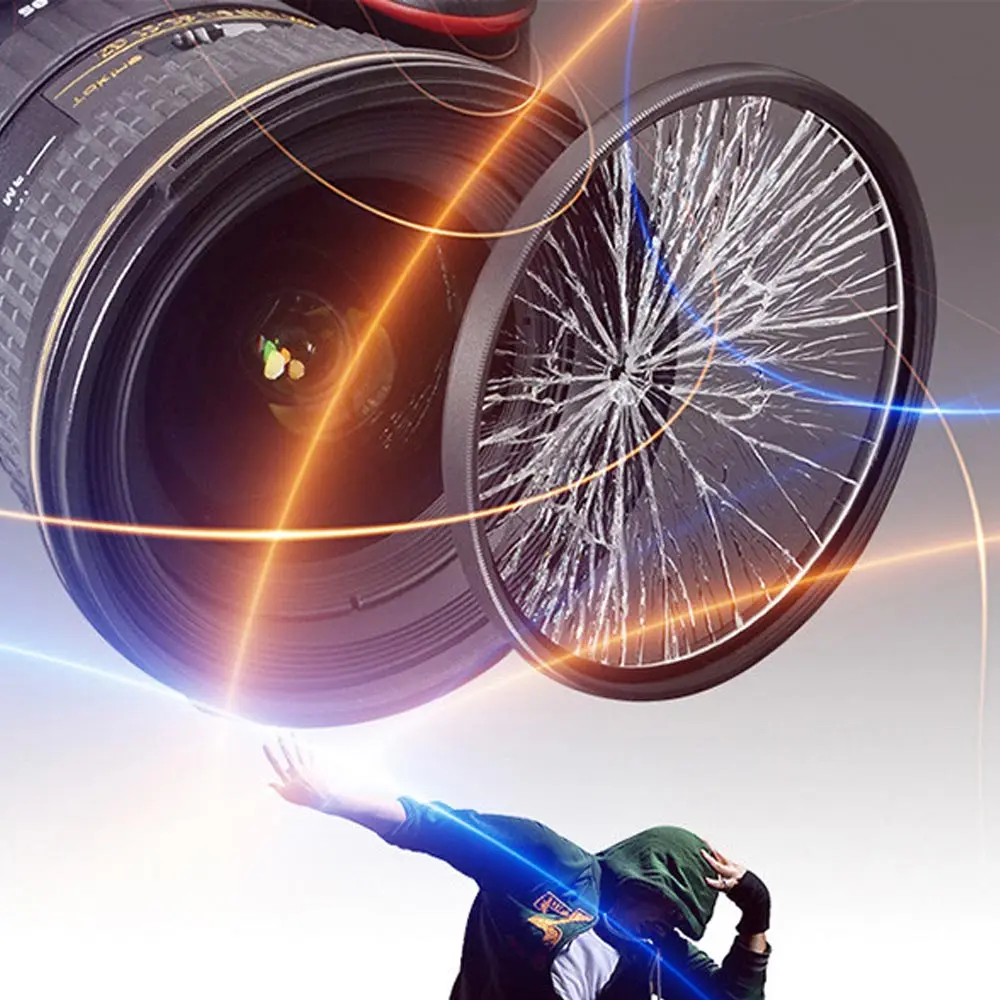 Высококачественный Профессиональный Оптический УФ фильтр для защиты объективов