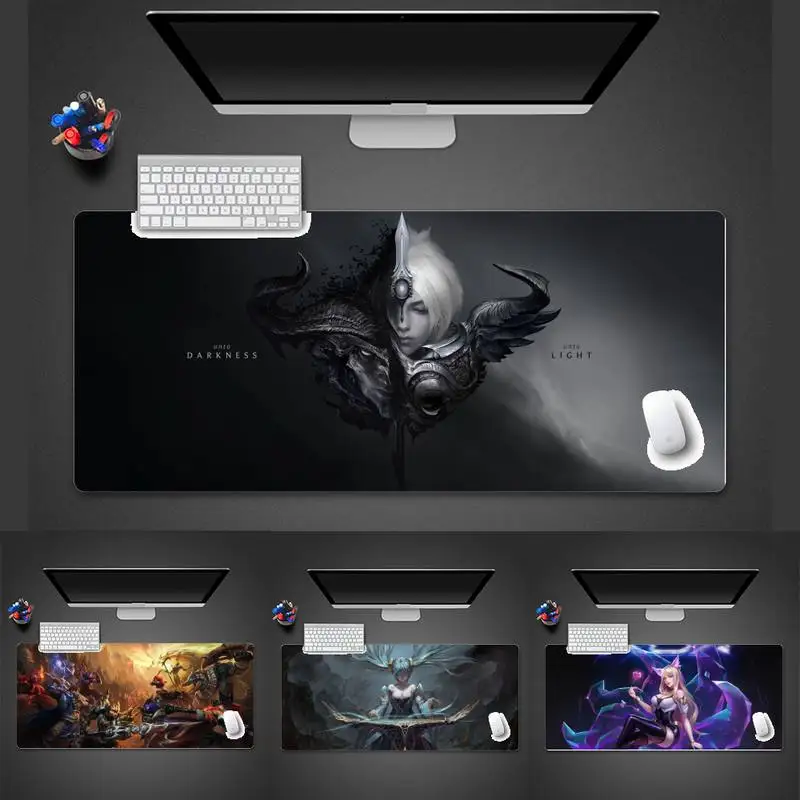 

League of Legends LOL Keyboards Mat Rubber Gaming Desk Table Protect Game Office Work Mouse Mat pad X XL Non-slip Laptop Cushion