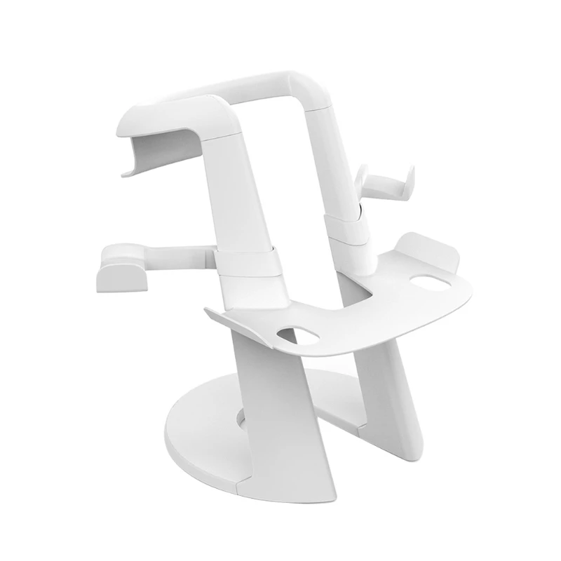 

VR Headset and Touch Controllers Display Stand Helmet & Handle Holder Mount Station for Quest 2 Virtual Reality Headset