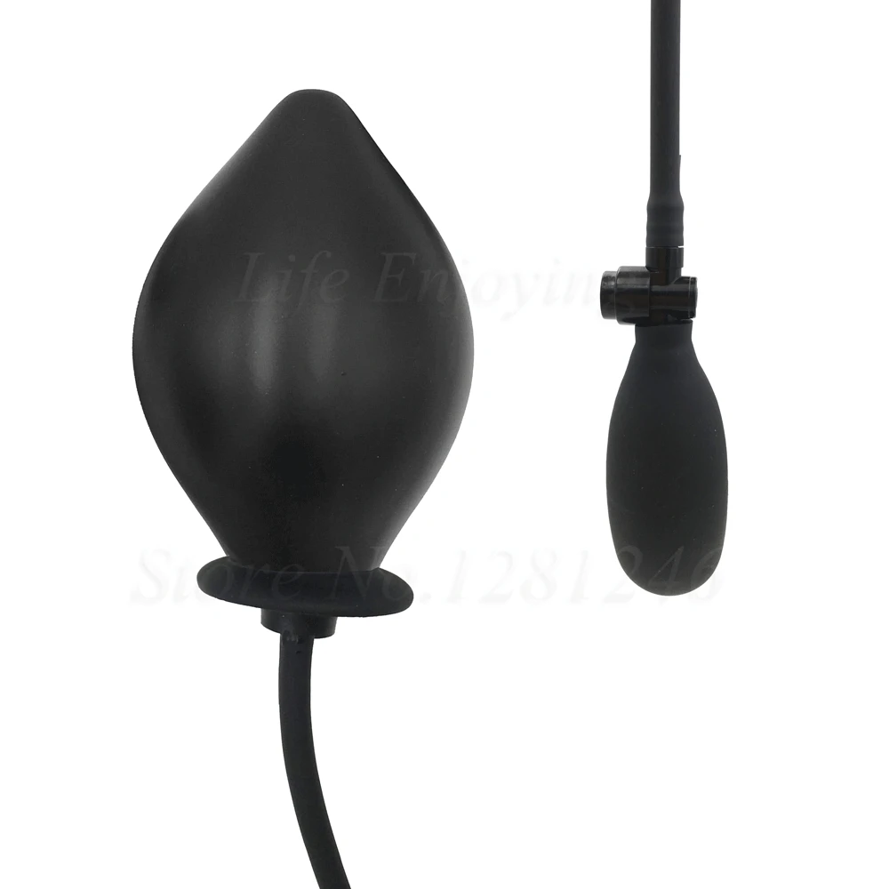 85 мм большой надувной воздушный насос Анальная пробка расширение анальный