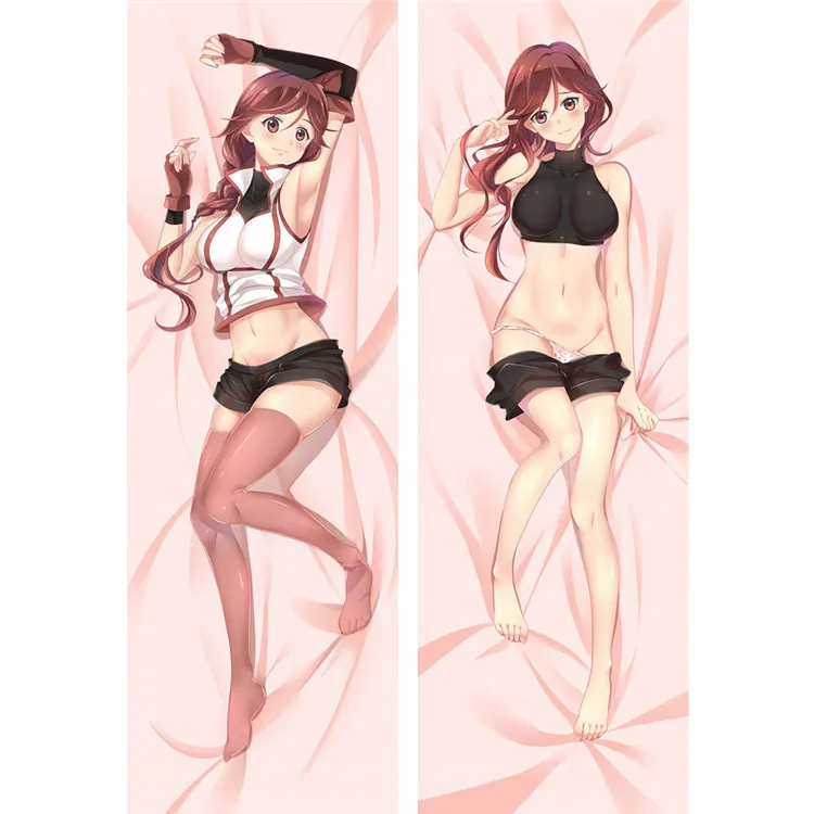 Наволочка для подушки в стиле японского аниме, двусторонняя наволочка с принтом анимации, сексуальная женская наволочка с изображением гримгара фэнтези и ясеня Юма шихору