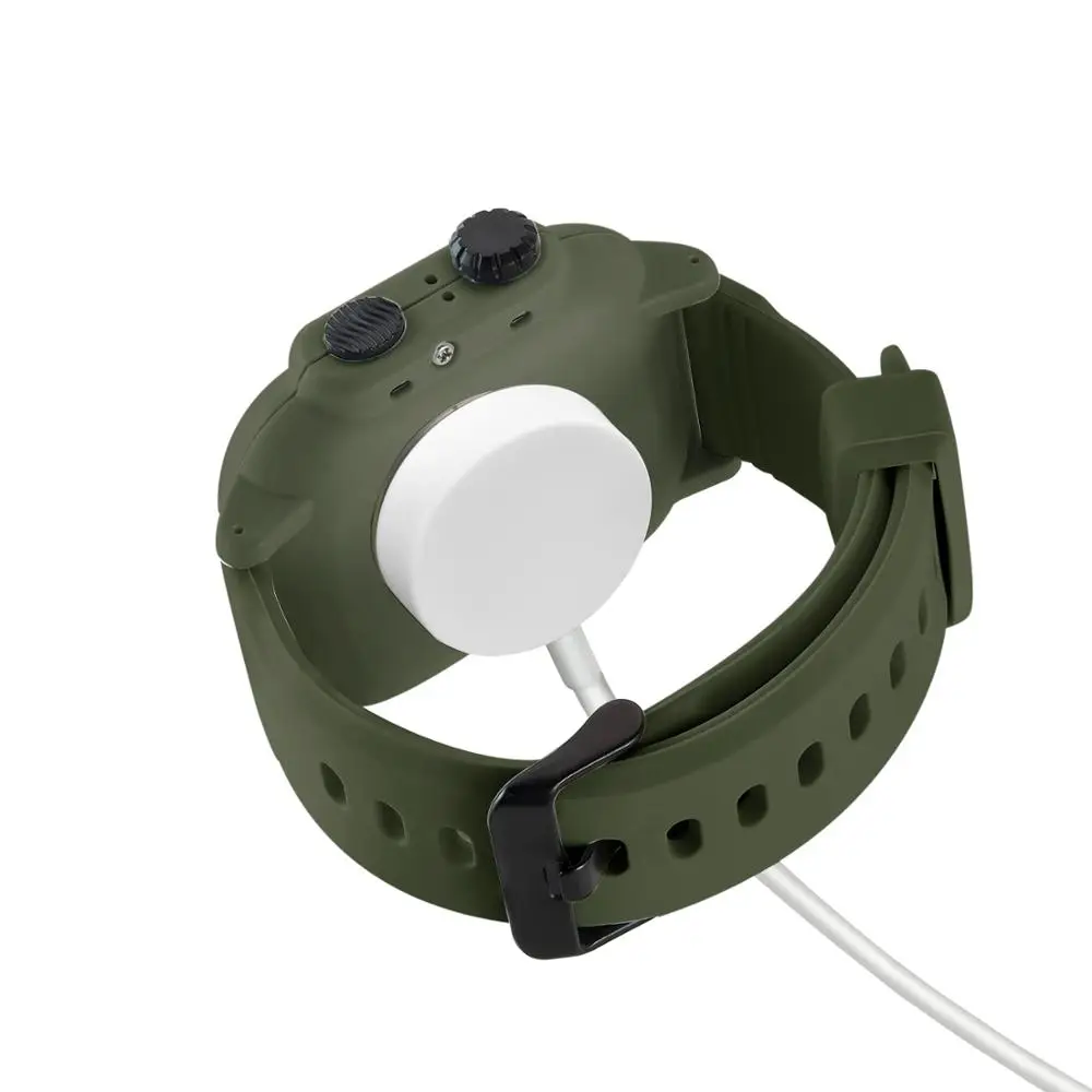 Ремешок водонепроницаемый силиконовый спортивный с чехлом для iwatch Apple Watch Series Bands