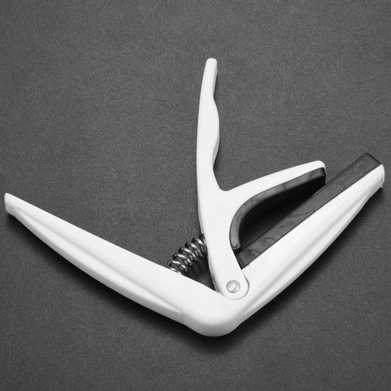 

1 Pcs Quick Change Trigger Capo Key Clamp No.02 White & 1 Pcs Low Dust Rosin High Purity Resin