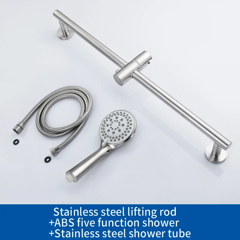 Регулируемая душевая направляющая из нержавеющей стали SUS304 для ручного душа с