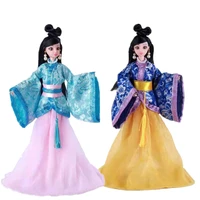 cosplay traditional chinese ancient dress doll outfits for barbie clothes vintage style princess costume 11 5 dolls accessories