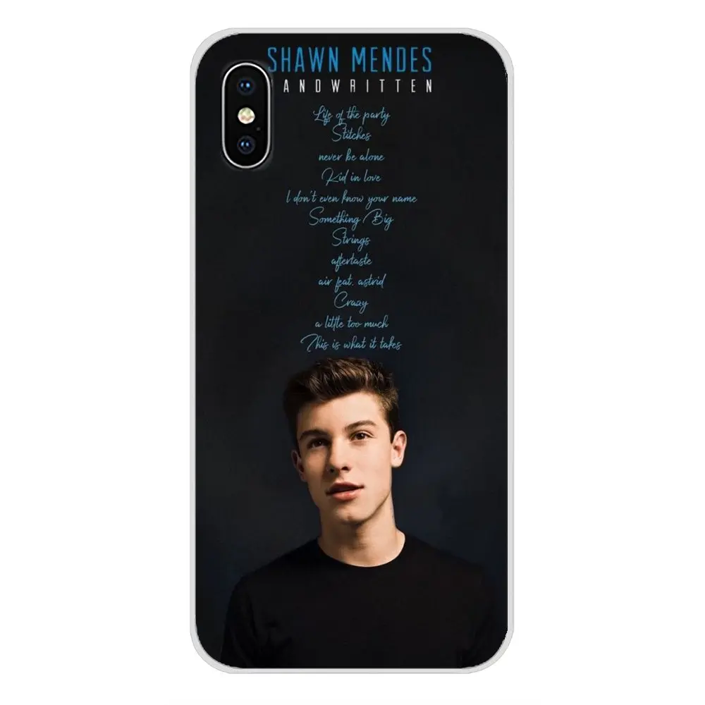 Аксессуары для мобильного телефона чехлы Capa Coque Шон Мендес Apple IPhone X XR XS 11Pro MAX 4S 5S 5C