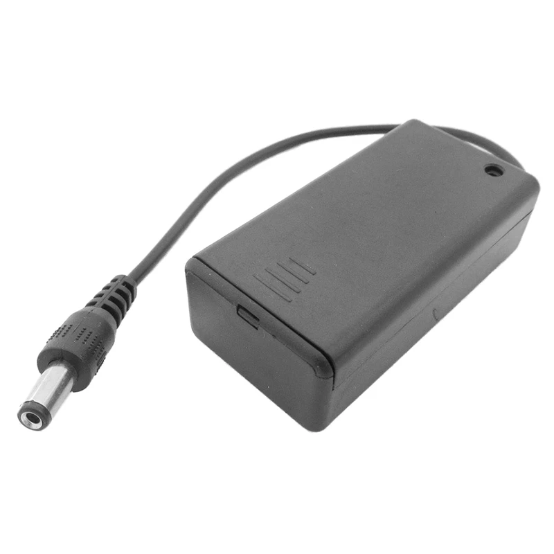 5x9 V 9 Вольт PP3 держатель батареи коробка чехол с крышкой переключатель питания