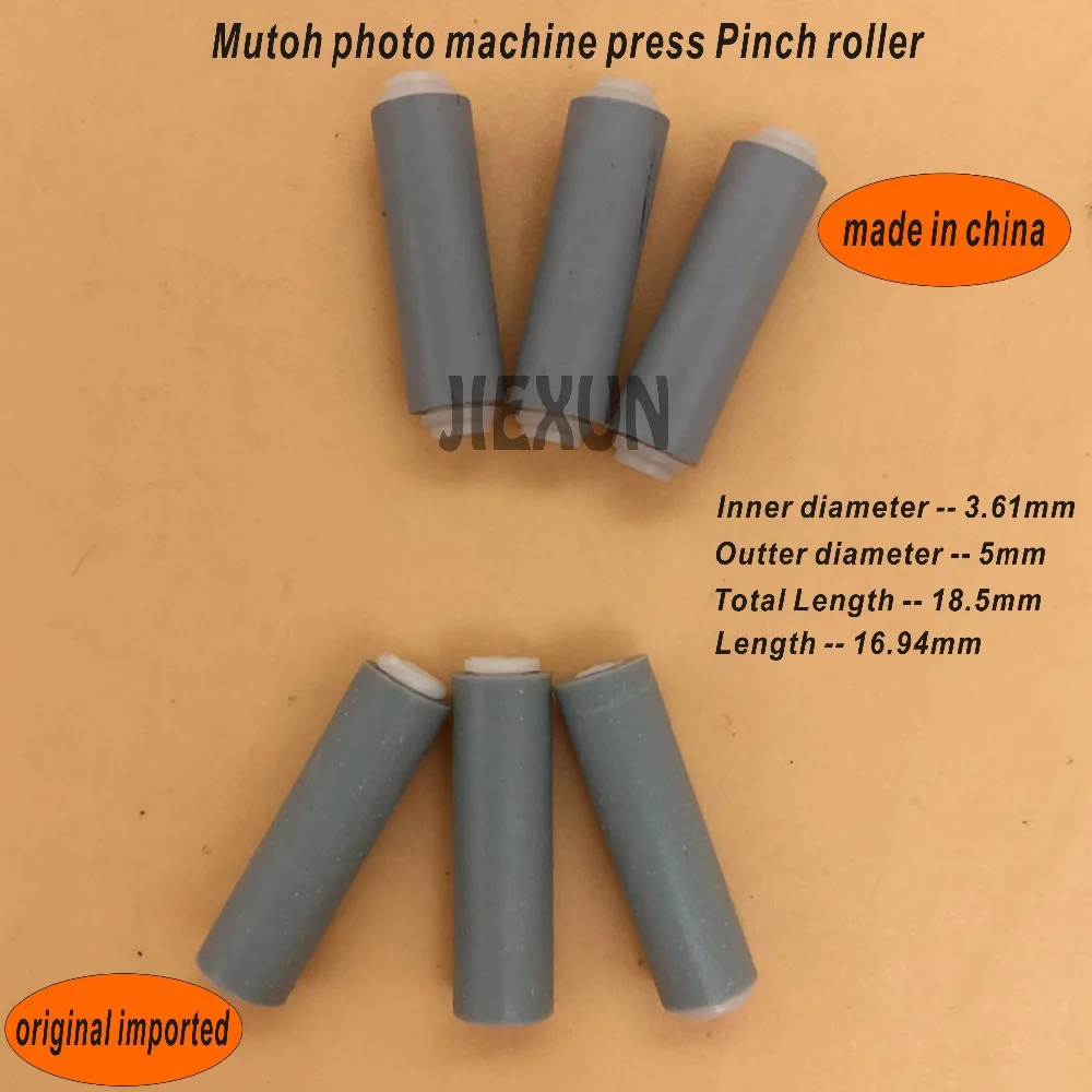 20 шт. эко сольвентный принтер DX5 резиновый пинч ролик для Mutoh RJ900C 901C VJ1204 VJ1604 RJ1300 VJ1324 бумага давление пинч ролик