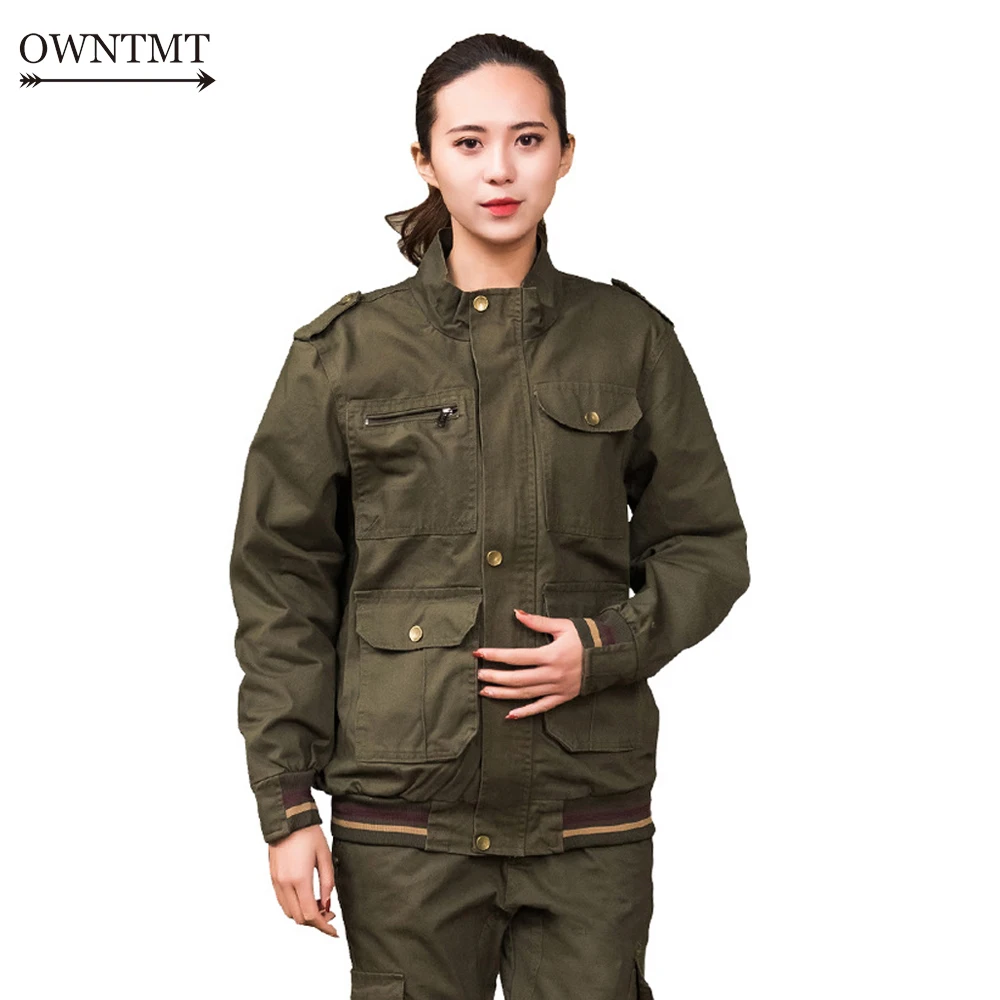 Уличная камуфляжная охотничья одежда для женщин и мужчин военная с несколькими