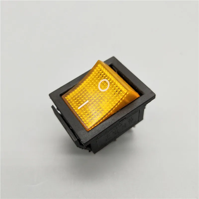 

1/5 шт. KCD4 кулисный переключатель ВКЛ-ВЫКЛ 2-позиционный 4-контактный/6 контактов Электрооборудование с выключателем питания 16 А 250 В переменного тока/20 А 125 В переменного тока