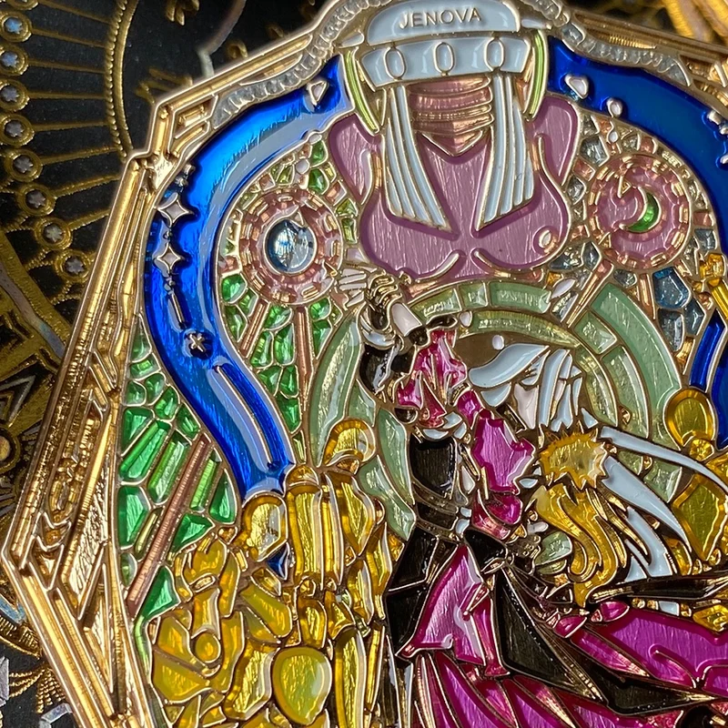 

Игровой Фэнтези VII в стиле игры FF7, металлический значок в виде облака в стиле сефриора, брошь на пуговице, креативная медаль, подвеска, сувен...