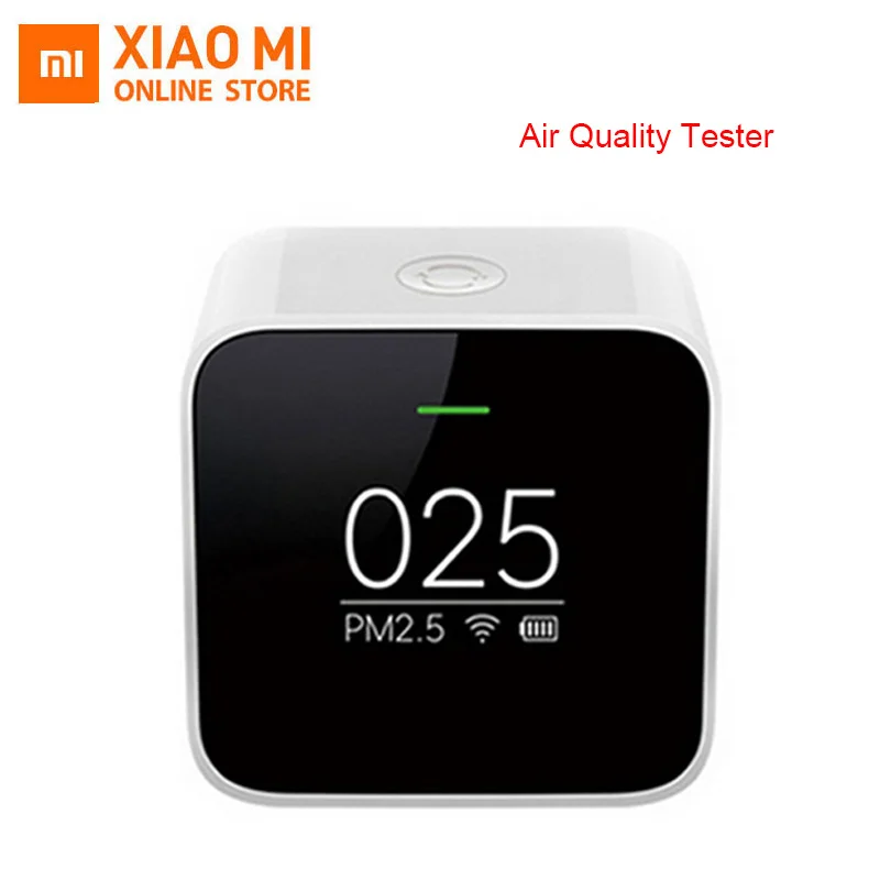 Оригинальный Xiao mi jia PM2.5 детектор тестер качества воздуха OLED экран умный датчик