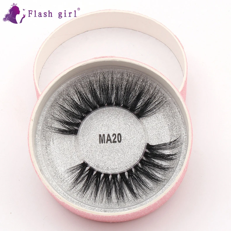 

Флэш-память для MA20 искусственной норковые ресницы 3D шелковые протеиновые ресницы 100% ручной работы хорошее качество Поддельные ресницы с розовым подарочная коробка