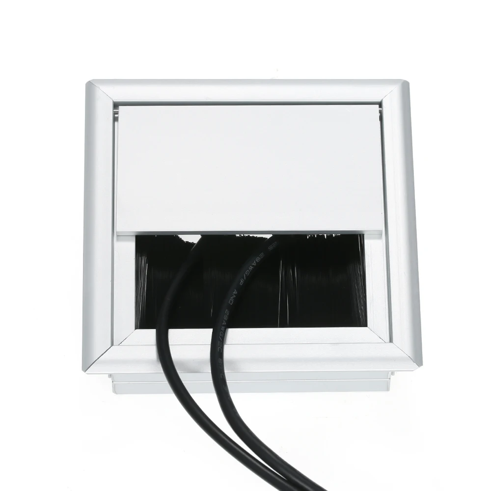 Настольная крепежная втулка для проводов офисная настольная алюминиевый сплав