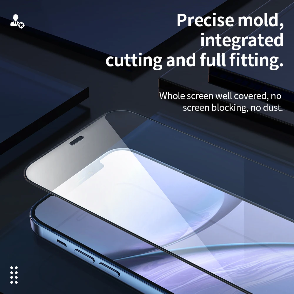 HOCO 2021 for Apple iPhone 12 13 pro Max HD Tempered Glass Film Screen Protector 3D Full Protective Cover for iphone 12 13 mini
