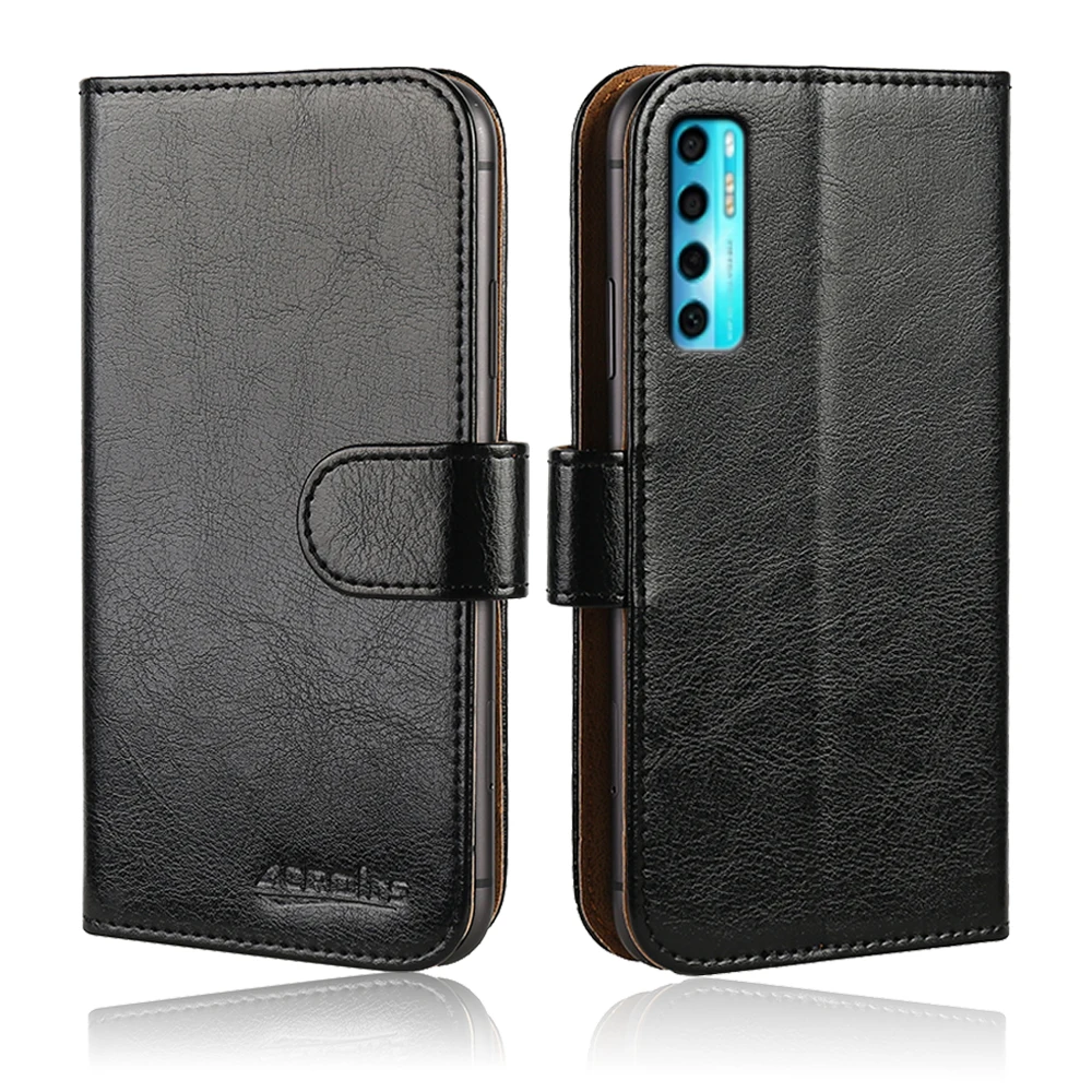 

Роскошный кожаный чехол-книжка для TCL 20 Pro 5G, чехол TCL 20 Pro 5G, чехол-бумажник