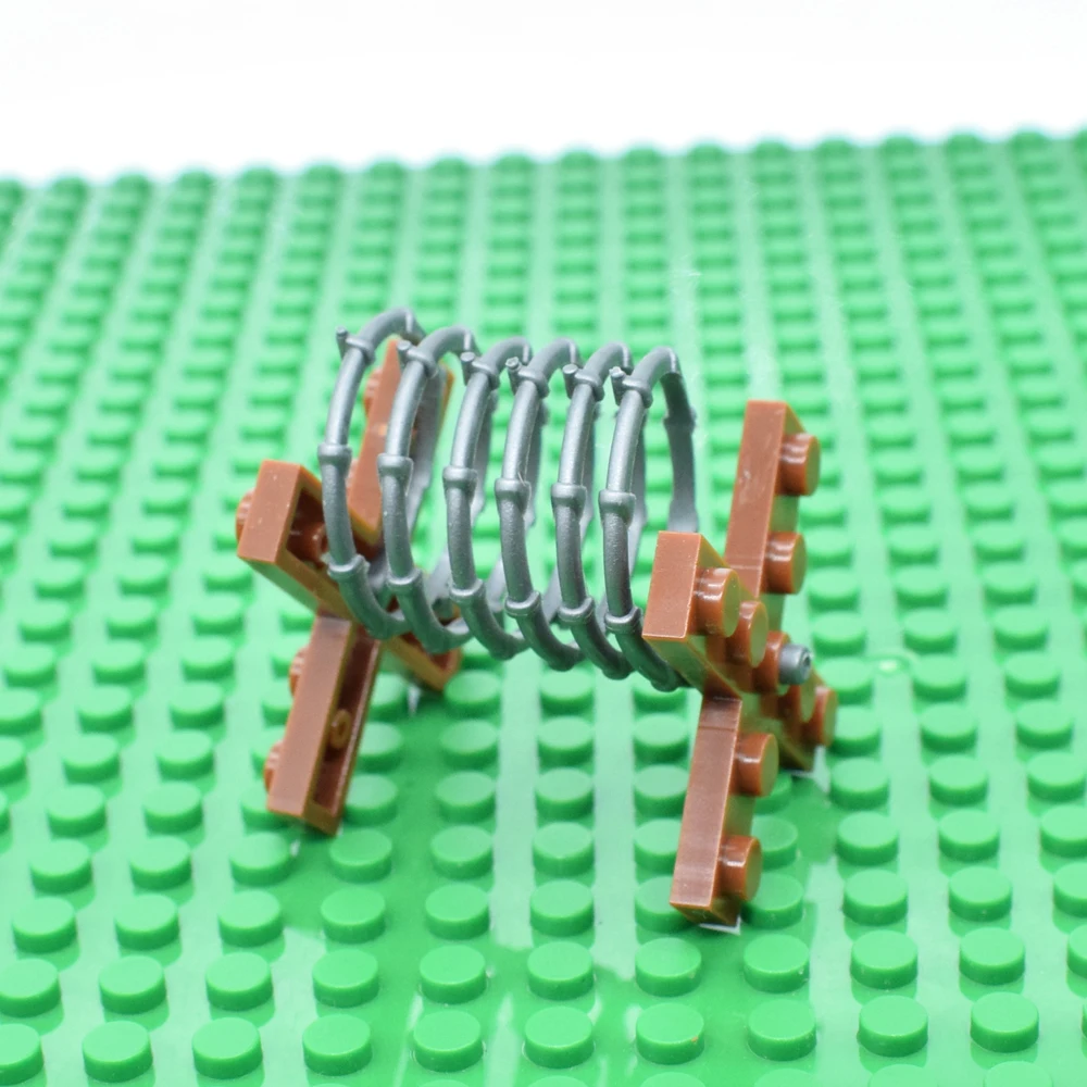 Военный пакет оружия забор МОК барриар Строительные блоки мини-рельсовый