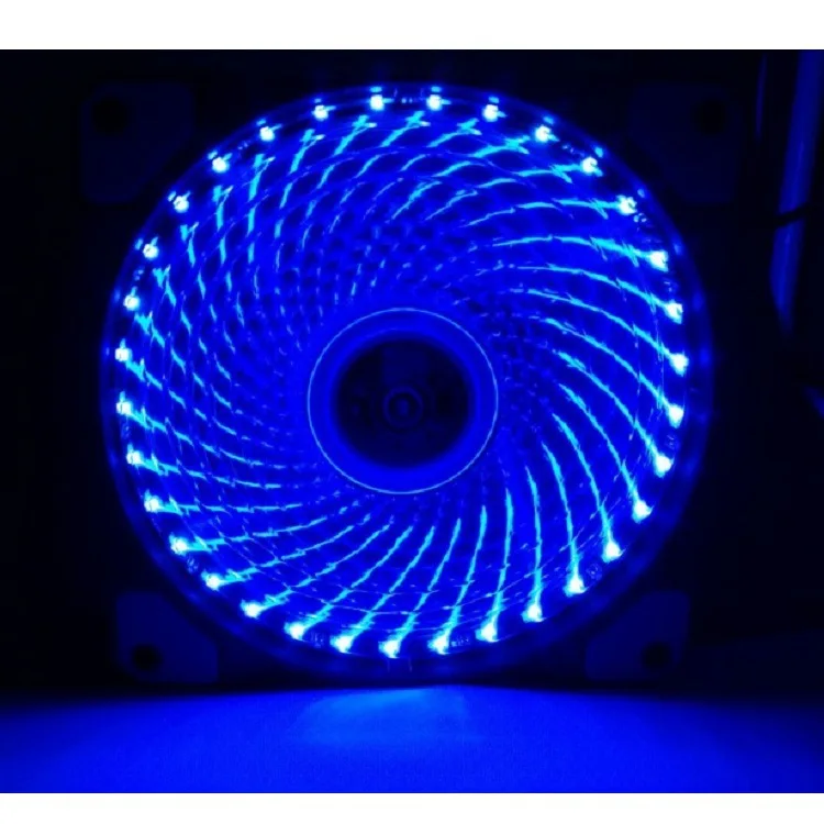 120 мм Ультра тихий PC compute светодиодный вентилятор охлаждения Радиатор 12 см 12VDC 3P IDE