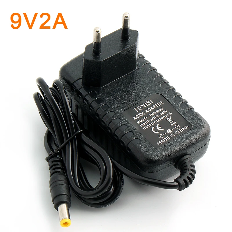 9V 2A Универсальный 9 V адаптер питания зарядное устройство 9 V 1A 2A 3A 4A 5A адаптер питания 9 V Вольт AC DC 220V до 12V источник питания для Led светильник - Цвет: 9V 2A