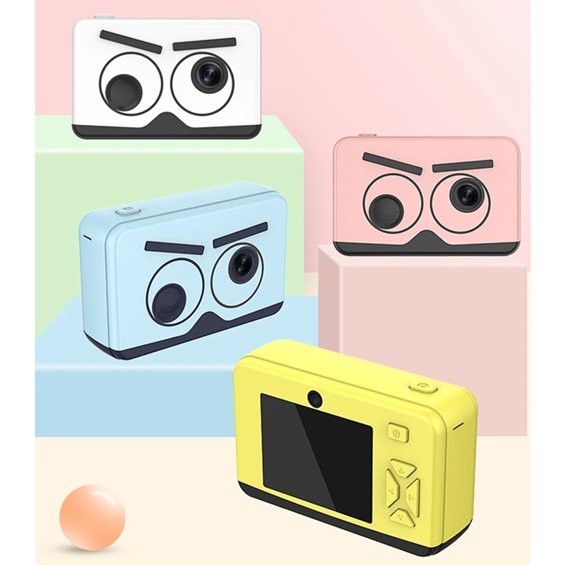 

1920X1080P Camera, Lightweight and Portable Mini Cartoon Autofocus Children's Small Slr Camera