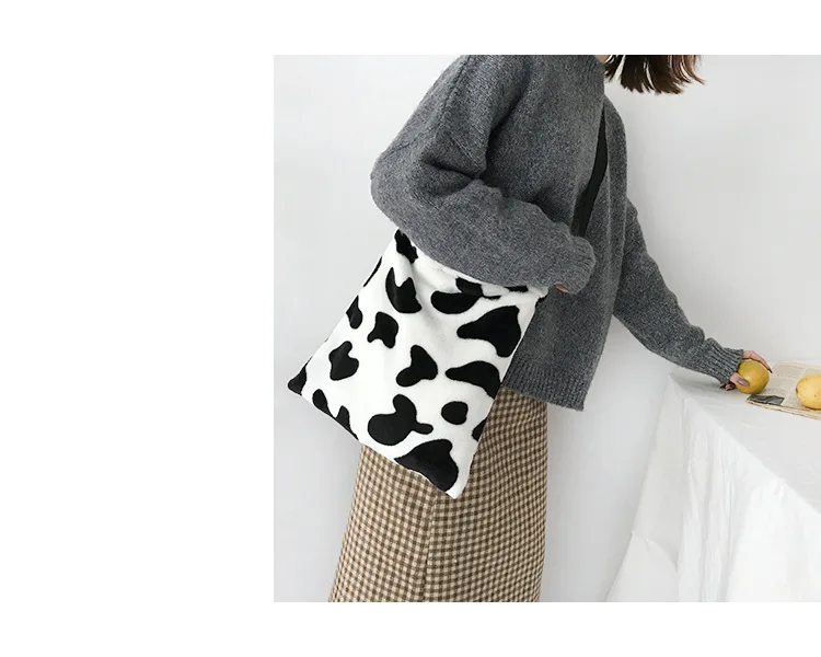 2019 зимняя сумка из хлопка молочного цвета женская через плечо полиэстера