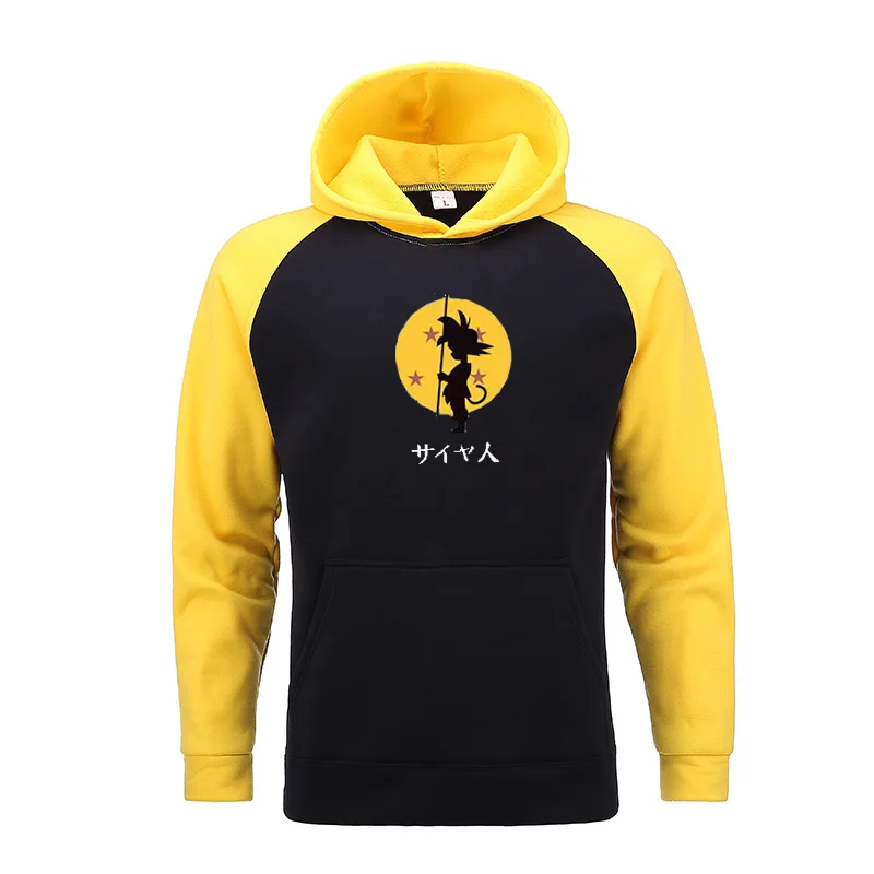 Новейшая Аниме Драконий жемчуг Толстовка Косплей 3d Супер Саян Z Dbz Сон Гоку карман