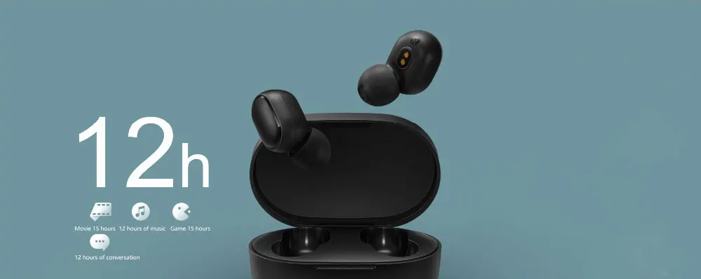Xiaomi Redmi Airdots беспроводные Bluetooth наушники стерео TWS с микрофоном громкой связи AI управление Bluetooth 5,0 гарнитура бас Eeadphones