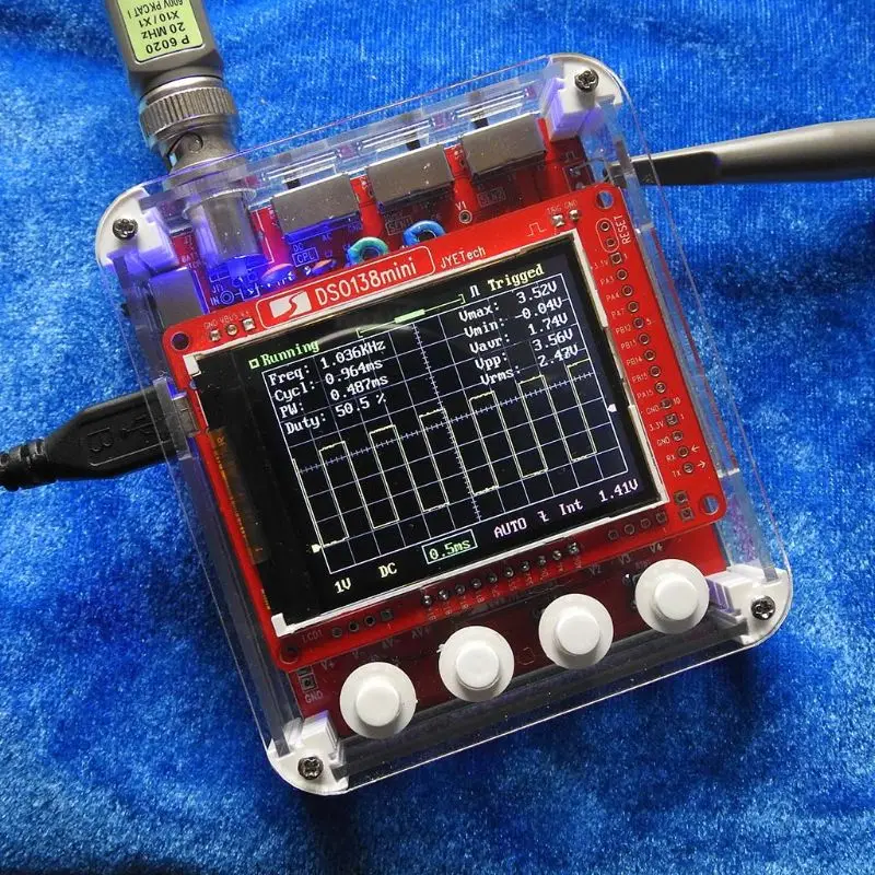 DSO138 мини осциллограф акриловый защитный чехол с защитой от царапин прозрачный