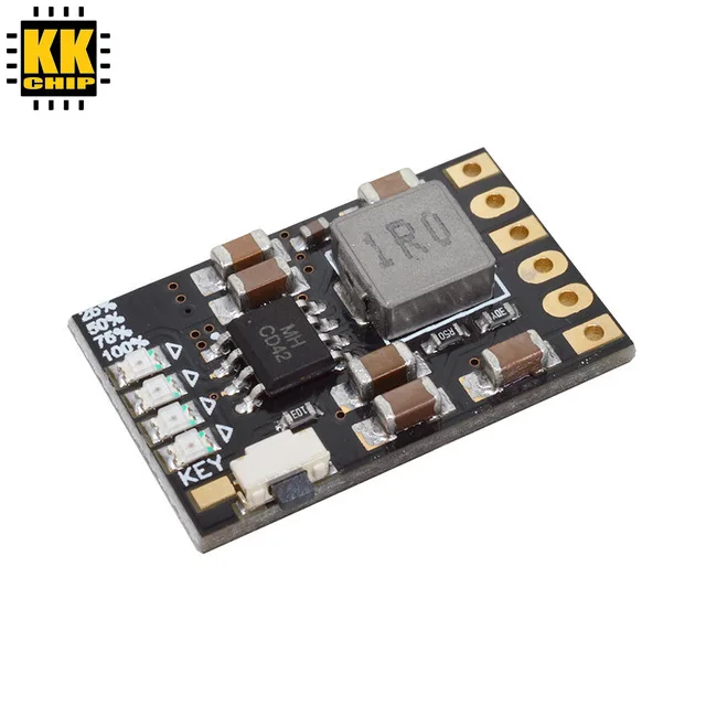 Плата питания KKCHIP CD42, DC 5 В, 4,2 а, 3,7 в, повышающий уровень заряда и разряда аккумулятора, модуль «сделай сам», литиевый 18650 в