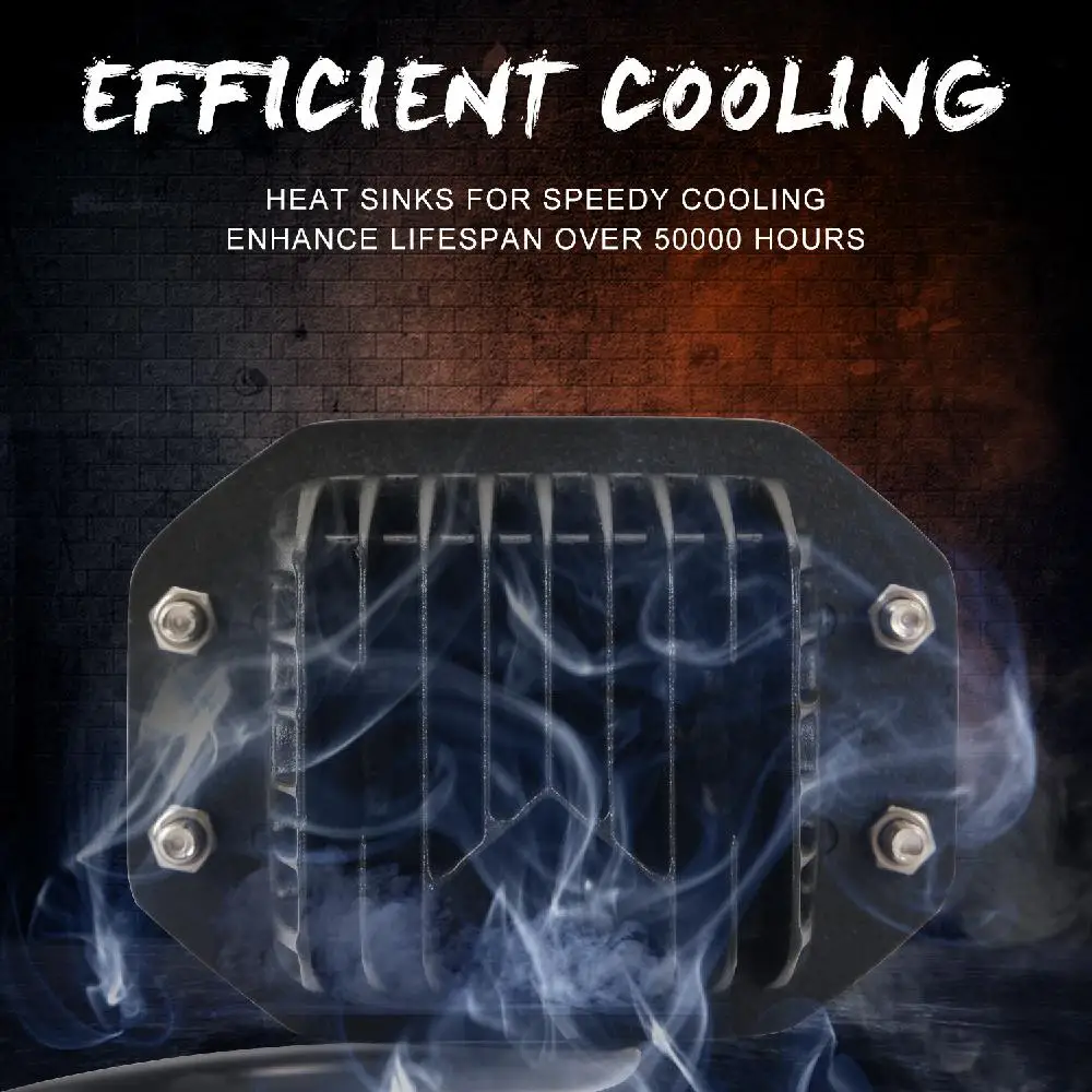 Светодиодный прожектор алюминиевый 48 Вт 2 шт. квадратный 10 ~ В светодиодный