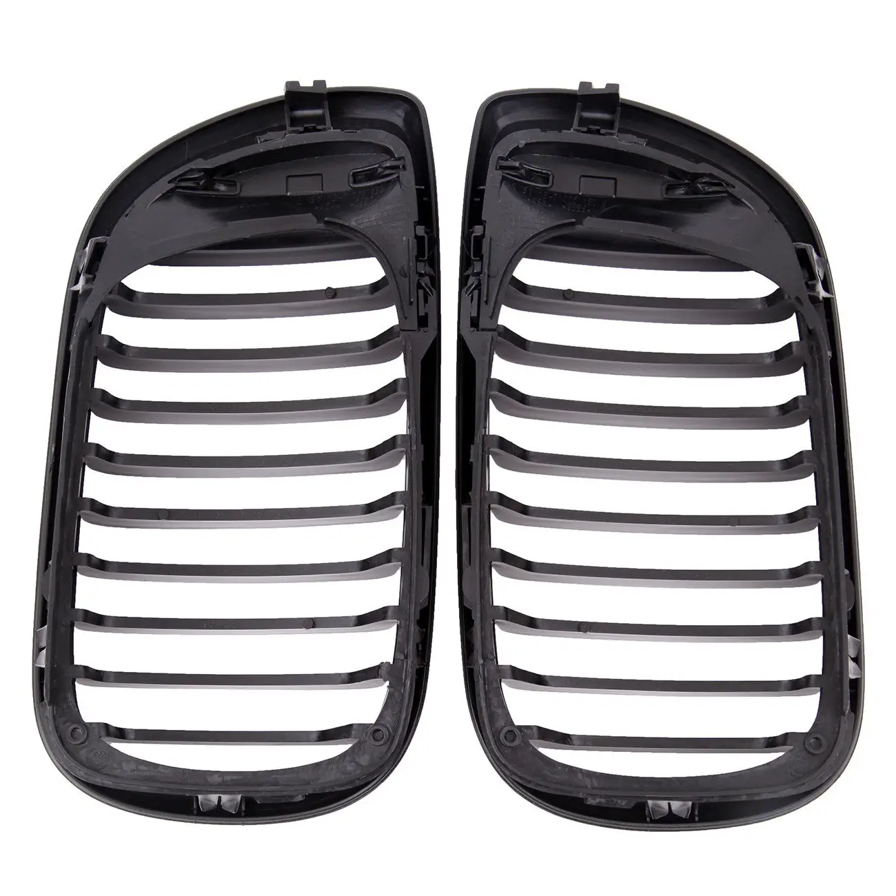 Samger матовая Черная решетка для радиатора с двойной рамой передний бампер BMW 3