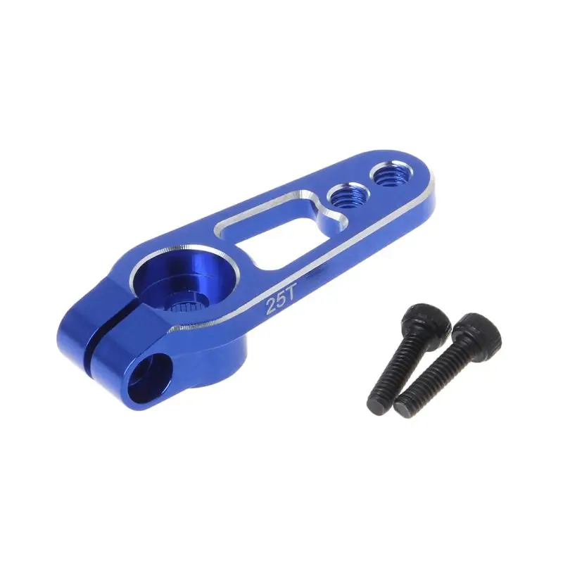 

Aluminum 25T Servo Horn Arms 25 Teeth Spline M3 Clamp Steering for Futaba Savox Power Motors D4 RC Drift Car Parts