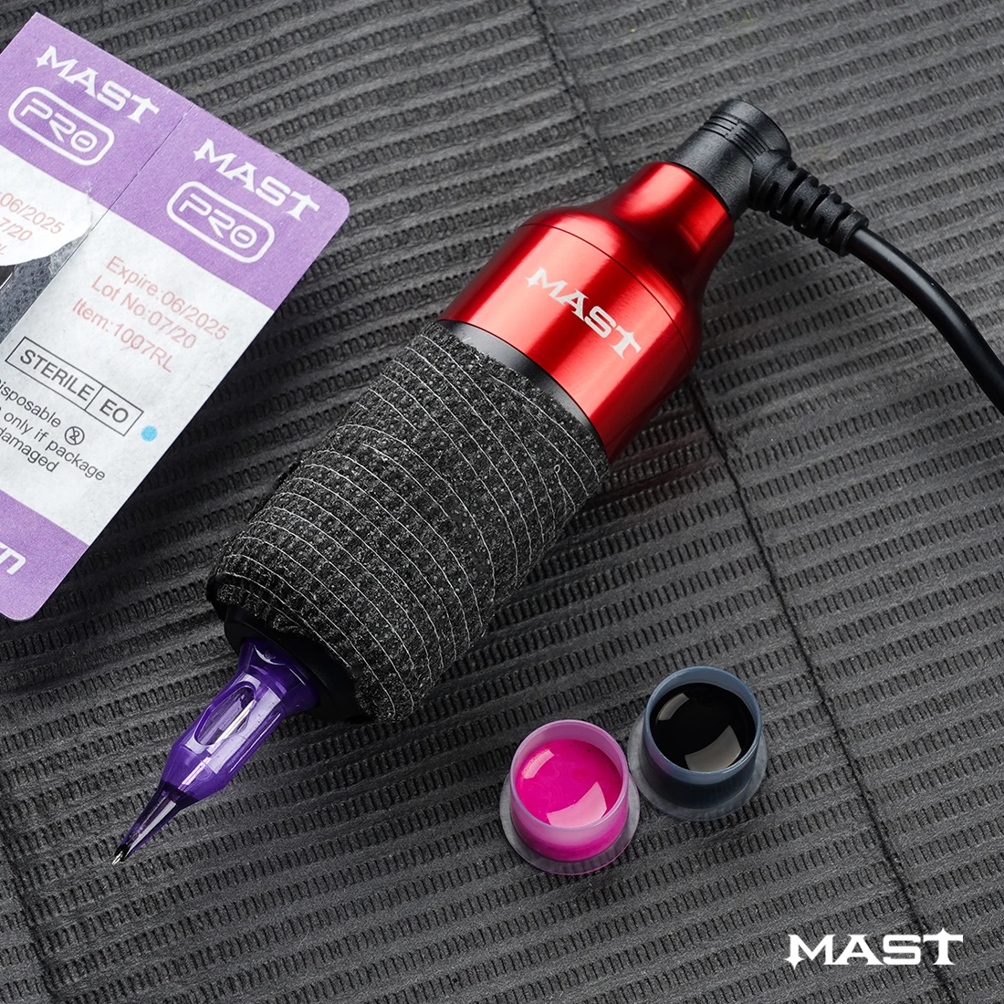 Mast Tour Series Tattoo Pen Dragonhawk Rotary Permanent Makeup Machine RCA Cord Short Pen for Tattoo Artist