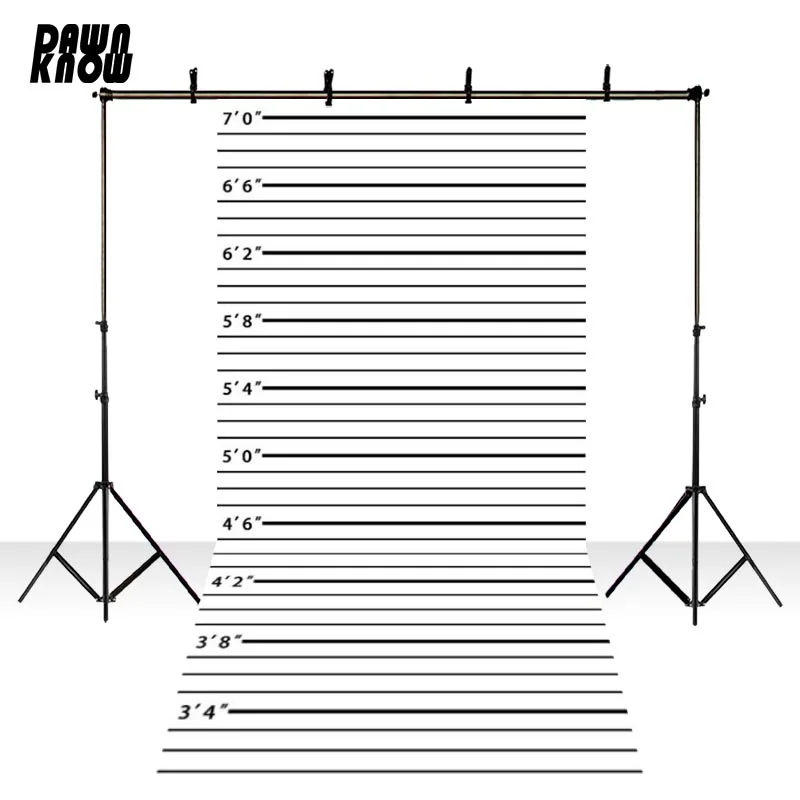 DAWNKNOW полиция вверх по линии Mugshot Виниловый фон для фотосъемки с изображением