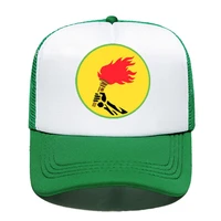zaire flag democratic republicof the congo souvenir funny women men unisex parent child hats mesh visor outdoor sun hat