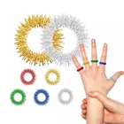 Кольцо на палец, игрушка для снятия стресса колючие сенсорные Весна кольца на пальцы аутизма анти игрушка стресс пальцев детей массажные кольца игрушки