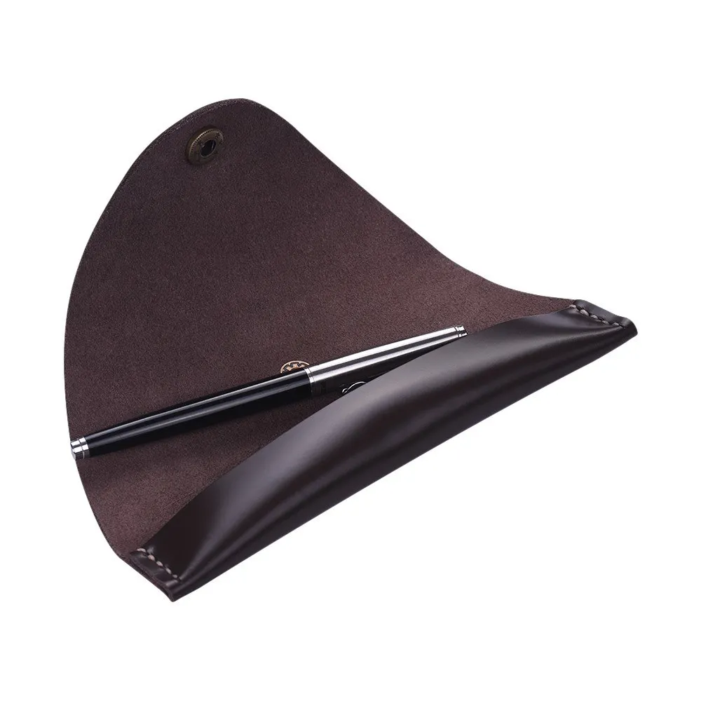 Чехол для перьевой ручки из кожи под старину защитный чехол ручной работы с