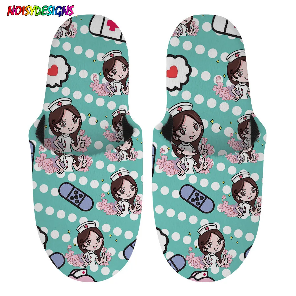 

Женская зимняя обувь с цветочным принтом, мягкая теплая Повседневная обувь для гостиной