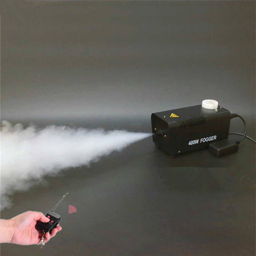 

Wireless Remote Control 400W Fog Machine/ Atomization Fog Effect Ejector/ Smoke Machine/Disco DJ Show Stage Fogger/Smoke Thrower