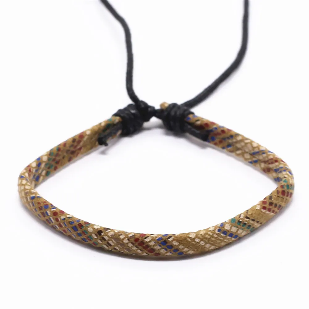 Style 9 Punk Bohemia Leather Bracelet Men Homme Weave Wrap Bracelets for Women Jewellery Accesorios Mujer Pulsera Erkek Bileklik Bijoux - Окраска металла: Style 9