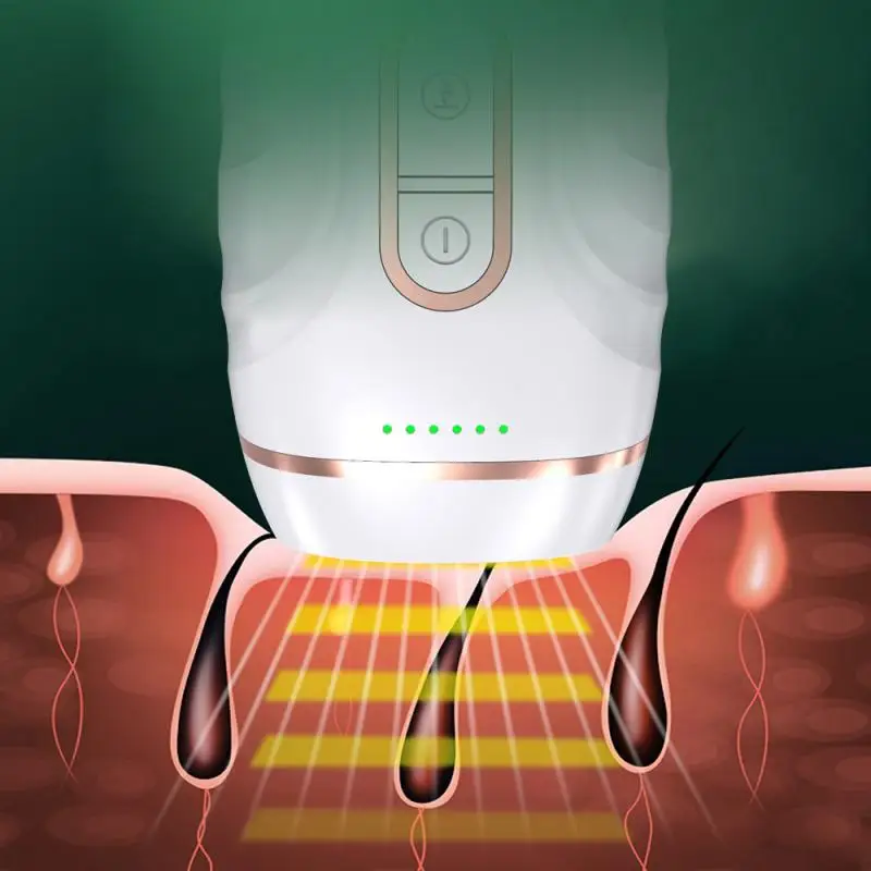

IPL Laser Epilator For Women Bikini Body Facial Hair Remover Devices Painless Permanent Hair Removal Photonic Epilator