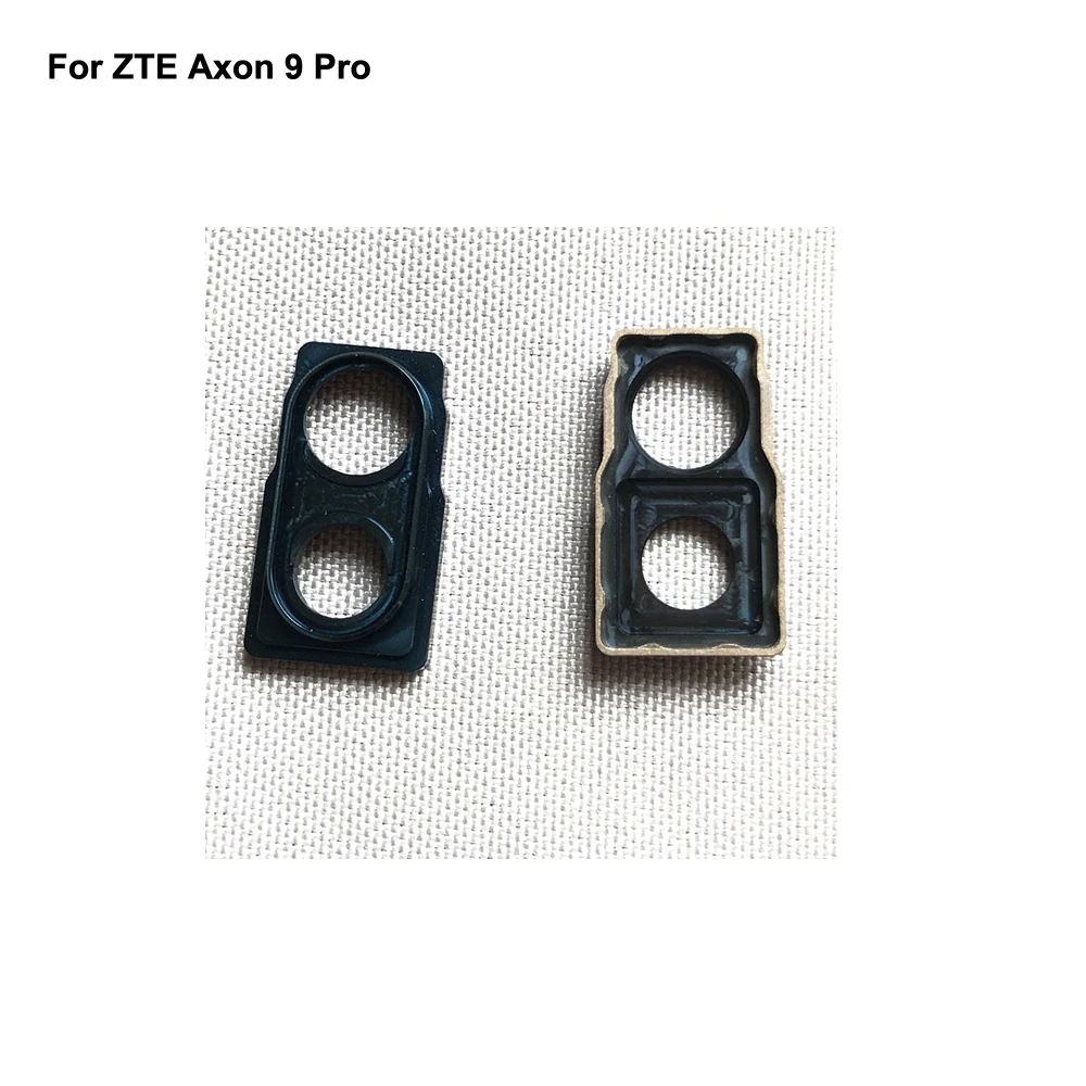 1 шт., крышка для камеры ZTE Axon 9 Pro, круглый корпус без задней камеры, стеклянные линзы, детали для ZTE Axon9 Pro