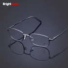 Для мужчин, очки для чтения, оснащенные ультра-светильник линзы при близорукости памяти titanium гибкие очки по рецепту